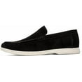 thumbnail image 2 of Men's Suede Loafers Slip-On Casual Shoes Soft Flat Sole Comfortable Driving Office Shoe, 2 of 9