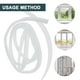 thumbnail image 4 of 6/8/10/12mm Shower Screen Seal Strip Silicon Rubber Frameless Glass Door Bottom Weather Stripping Seal Sweep Glue-free Bathroom, 4 of 11