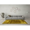 thumbnail image 3 of Ahgly Company Indoor Rectangle Oriental Yellow Industrial Area Rugs, 3' x 5', 3 of 4