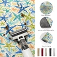 thumbnail image 5 of Round Rugs 4Ft, Coastal Starfish Round Area Rug Washable Indoor Throw Carpet, Summer Nautical Ocean Marine Life Soft Non Slip Circle Rug for Kitchen Nursery Room Home Decor Aesthetic, 5 of 8