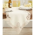 thumbnail image 4 of Saro Lifestyle Lace Design Table Runner, 4 of 4