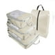 thumbnail image 2 of Juego de almacenamiento de compresión de malla Bolsa de lona impermeable de nailon Bolsa de zapatos con cordón, 2 of 10