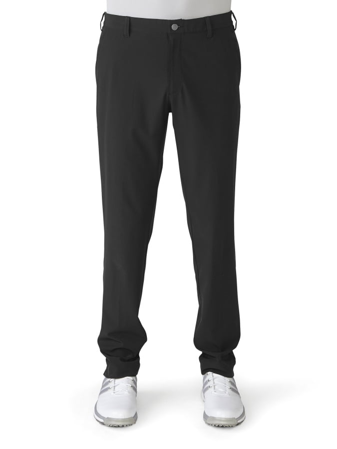 adidas black golf trousers