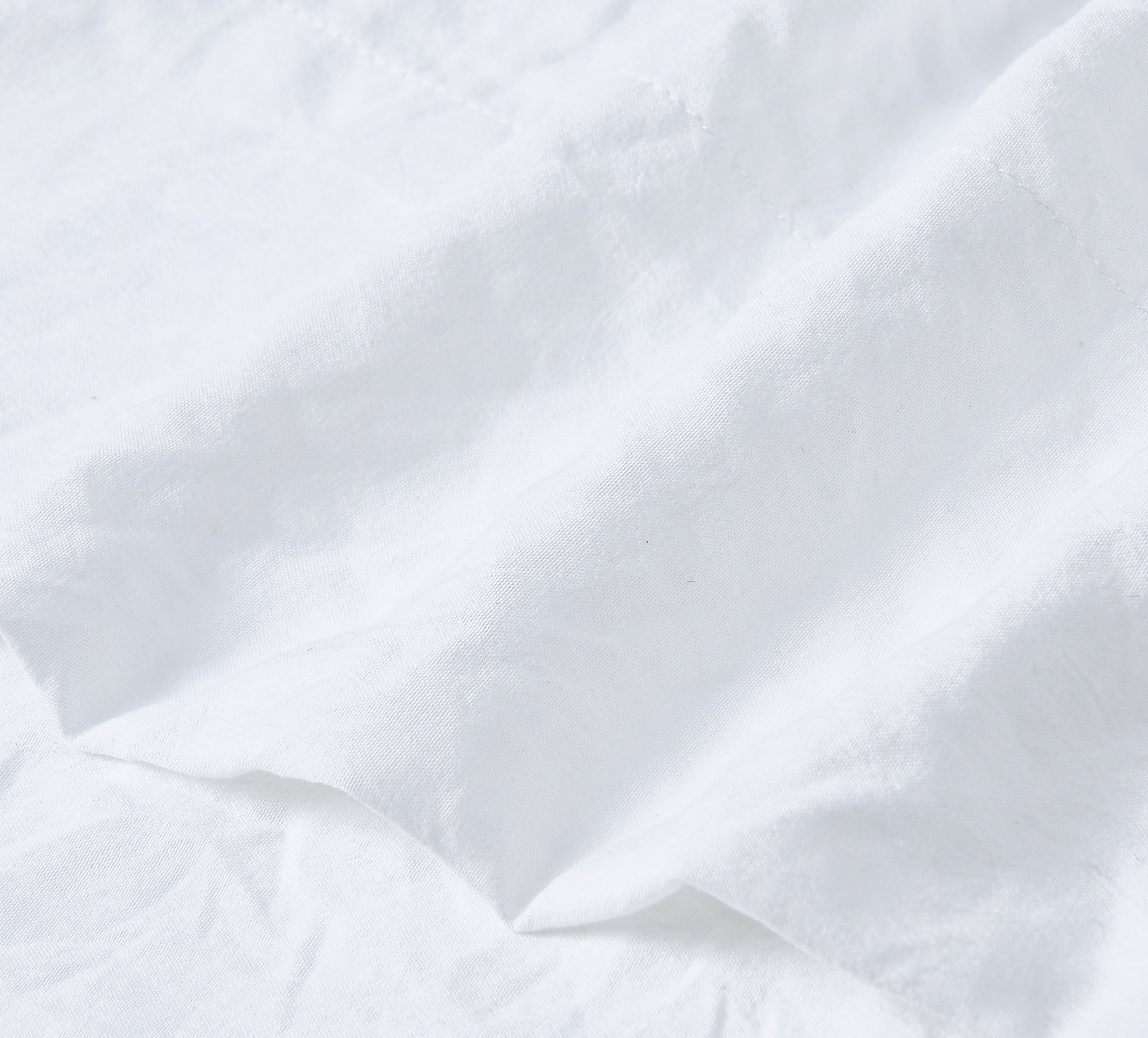 Mainstays Washed Ultra Soft Microfiber Pillowcase Set, King, Arctic White, 2 Piece