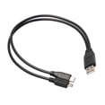 thumbnail image 2 of USB2.0 to Data Micro USB Type-B Male Cord Black, 2 of 8
