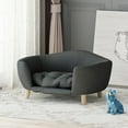 thumbnail image 4 of Modern & Contemporary Small Dog Bed with Plush Tufted Cushion, 4 of 11