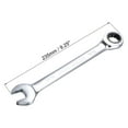 thumbnail image 2 of Unique Bargains 11/16" Ratcheting Combination Wrench SAE 72 Teeth 12 Point Ratchet Box Ended Spanner Tools, Cr-V, 2 of 5