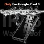 for Google Pixel 8 Case, IP68 Waterproof Built-in Screen Protector