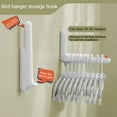 thumbnail image 1 of TopLLC Bird Hanger Storage Rack, Clothes Hanger Storage Balcony Finishing Multi-functional Home Telescopic Wall Dormitory Hanging Clothes Hanger Storage Rack, 1 of 9
