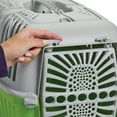 thumbnail image 6 of MidWest Homes for Pets 19 inch Spree Travel Pet Carrier for Dog or Cat with Plastic Door, Green, 6 of 8