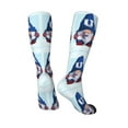 thumbnail image 4 of Haiem Cute Gnomes in USA Socks, Funny Novelty Crazy Design Cotton Socks Sports Socks Knee High Socks For Men, Women,1Pairs - Gift For Working Friends, 4 of 9