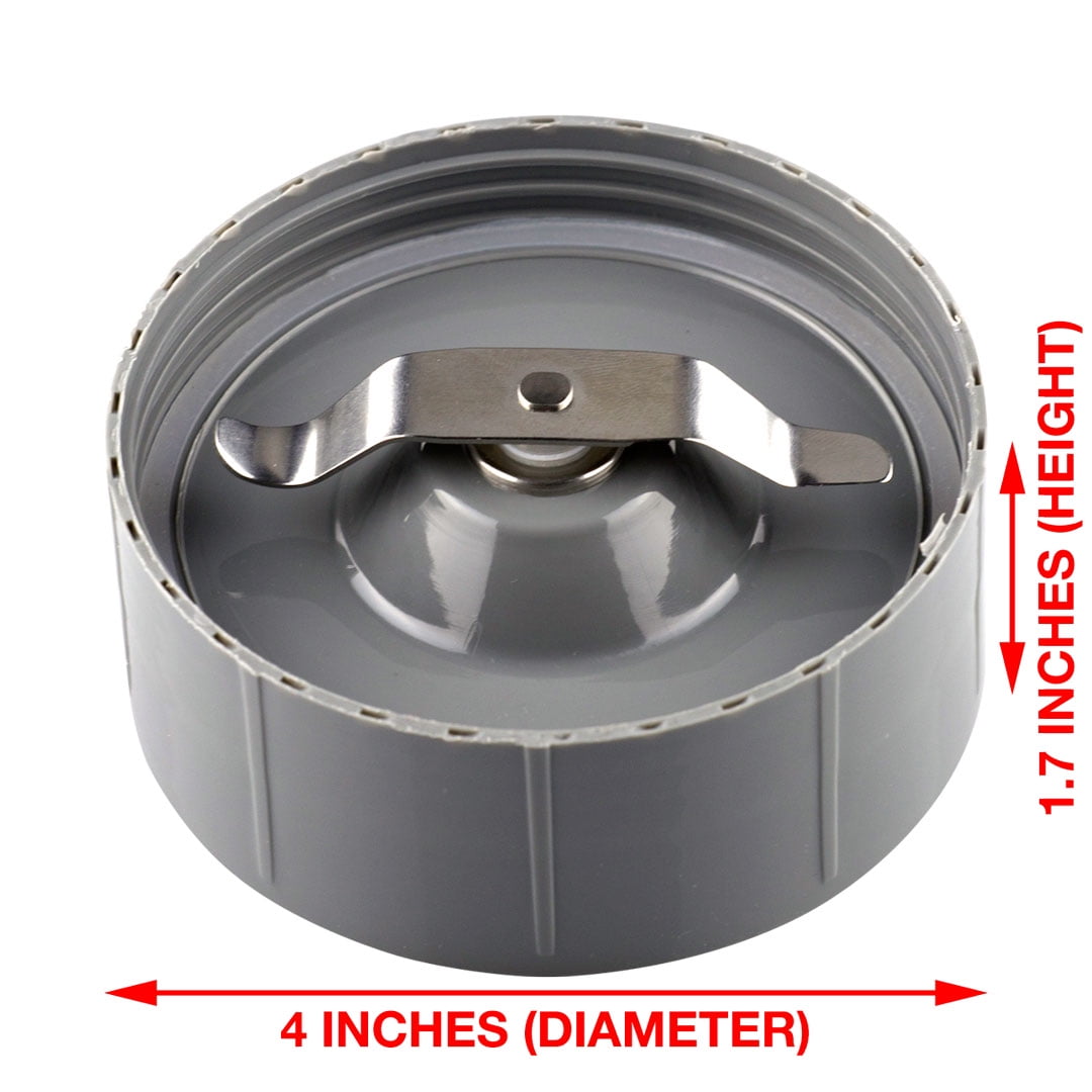 2 Gray Gasket Replacements for NutriBullet 600W 900W Extractor or Flat Milling Blades NB-101