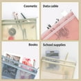 thumbnail image 4 of 10 Pack Colored Double-Layer Mesh Zipper Pouch Bags, Building Block Sets Toy Storage & Organization 5Pcs A4+5Pcs A5, 4 of 7