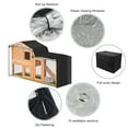 thumbnail image 5 of Rabbit Hutch Cover 210D Durable Thermal Covers Pet Crate Covering for Cage with Pointed Window Easy to Install Two Size, 5 of 7
