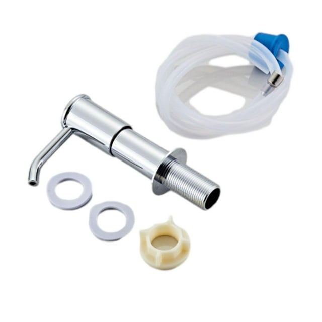 Lotion Pum, tubo de extensión, tubo de extensión del dispensador de loción, tubo de repuesto, dispensador de jabón, con tubo largo, para recipiente de plata