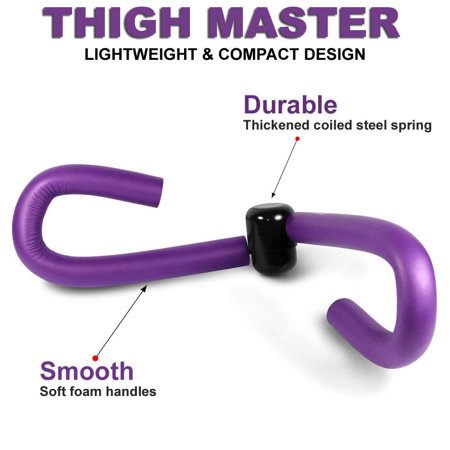 Fitness Maniac Thigh Toner & Butt, Leg, Arm Toner Thigh Trimmer Leg Exerciser Thigh Master Home Gym Equipment (Best Thigh Exercises Without Equipment)