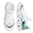 thumbnail image 1 of Zapatos de mujer con diseño de cachemira y diseño de Pug Mom, zapatillas transpirables, cómodas y casuales de malla, zapatillas de moda para mujer, 1 of 6