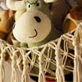 thumbnail image 4 of Hamaca de almacenamiento de juguetes de peluche con luz LED, macramé, organizador de esquina para habitación de muñecas, decoración de malla, redes de almacenamiento para colgar, dormitorio, 4 of 5