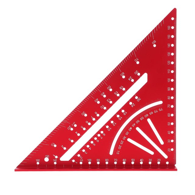 WASHWEPE Triangular De Aluminio Para Carpintería Con Ángulo De 90 Color Para Madera