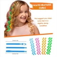 thumbnail image 3 of 40 Piezas de Rizadores Cabello con Ondas Sin , Ondulados DañOs por 2 Juegos para Peinar, Rizos, 3 of 5