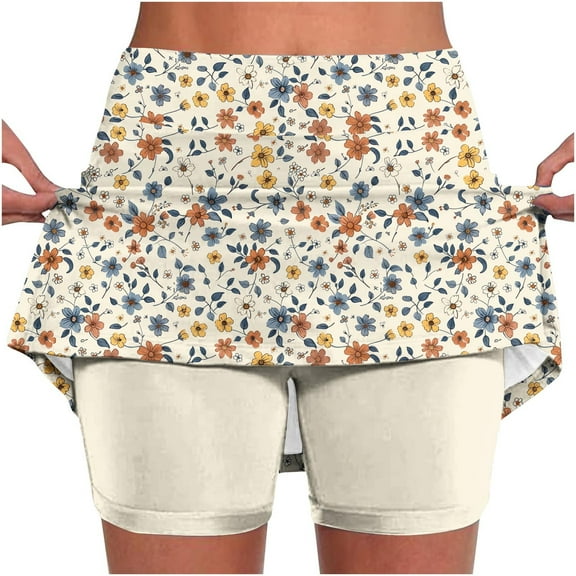 Byworldtasic Womens Shorts Skorts for Women Dressy Casual Skirts for Women with Pockets Athletic Skirt Golf Tennis