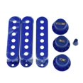 thumbnail image 1 of KAISH Blue ST Strat Pickup cubre perillas y tapa de punta de interruptor de 5 vías, 1 of 2