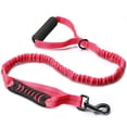 thumbnail image 1 of Highly Reflective Heavy Duty Elastic Bungee Medium and Large Dog Leash Shock Absorbing with Comfortable Padded Handle and Traffic Handle Suitable for Training, 1 of 6