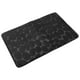 thumbnail image 1 of Alfombra de Baño Unique Bargains de Poliéster Lavable a Máquina Negro 80x50cm, 1 of 1