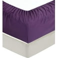 thumbnail image 5 of Chezmoi Collection 6-Piece Dark Purple Sheet Set Queen - Extra Soft Breathable Brushed Microfiber Bed Sheets with 15" Deep Pocket & 4 Pillowcases, 5 of 5