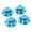 Blue, variant on Milaget RC Anti-Loose Tire Nut Replace Parts for SCX6 JLU 1:6 diy Model Car Vehicles car Blue