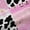 Black Pink White, variant on jejeloiu Western Cowgirl Boots Black Out Curtains,Pink Rose Flower Curtains Pack of 2 (42x63 Each),Cattle Cow Pattern Bedroom Curtains For Girls Kids,Luxury Bedroom Decor