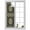 Green, variant on Vintage Green Window Privacy Film, Southwestern Geometric Abstract Art Static Cling UV Sun Blocking Heat Control Window Tint Day and Night, Non-Adhesive One Way Windows Privacy Cover 35.4''x78.7''