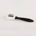 thumbnail image 7 of harmtty Handheld 3 Sides Washing Cleaning Brush Suede Nubuck Shoes Boot Cleaner Tool,Black, 7 of 7