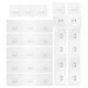 thumbnail image 1 of 15 soportes adhesivos para estantes, ganchos para tabiques y armarios., 1 of 6
