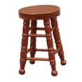 thumbnail image 1 of Mini silla para casa de muñecas, taburete alto 1/12, taburete de jardín de hadas para Mini muebles, modelo de diseño, accesorios, taburete de madera, Marrón, 1 of 8
