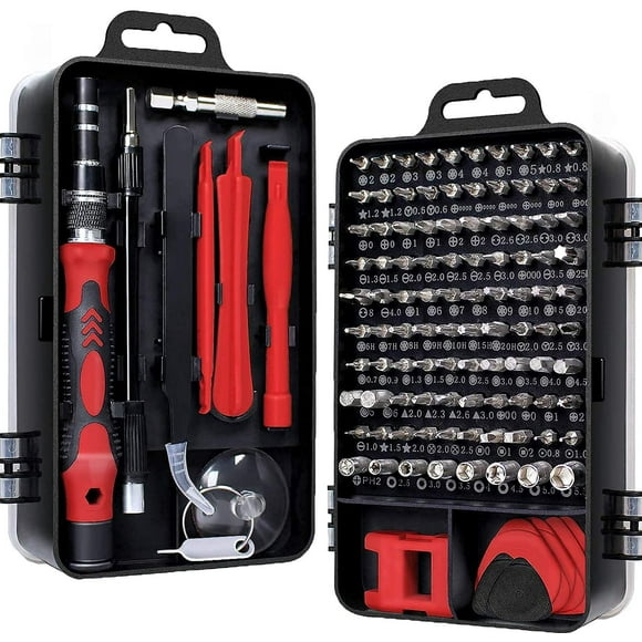 115 In 1 Interchangeable, Multipurpose, Mini Screwdriver Set | Magnetic Slot Wrench Bits, Repair Tools Kit Set Combination Set For Home & Appliance, Laptop, Mobile, Computer Use - Impact