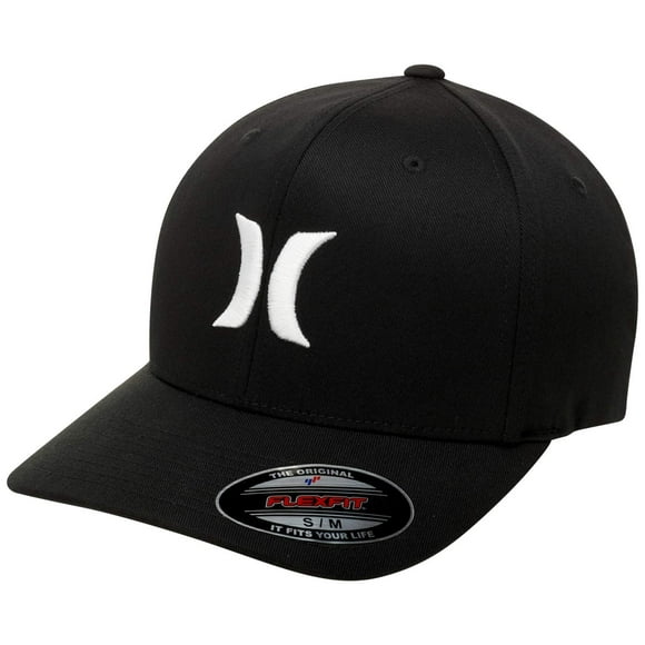 Hurley One & Only Men's Hat, Black/White, Small/Medium