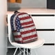 thumbnail image 3 of Easygdp America Flag Glitter Mochila Ligera de 15 Pulgadas para Estudiantes, Mochila Cómoda para la Escuela y Viajes, Correas Ajustables, 3 of 6