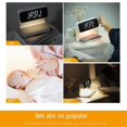 thumbnail image 4 of Alarm Clock with Wireless Charging and Lights Dimmable Digtial Alarm Clock Charging Station for Bedroom, Bedside Office, 4 of 5