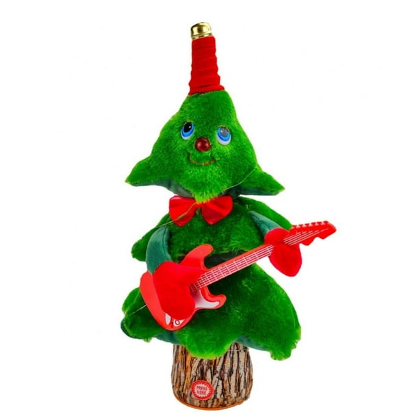 Singing Dancing Christmas Tree Plush Toy, 13.4 in Electric Stuffed