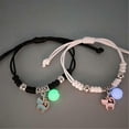 thumbnail image 1 of Pulsera luminosa para mujer, estudiante, dos personas, novia, amistad, pulsera luminosa de moda para hombres y mujeres, pareja, 1 of 6
