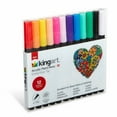 thumbnail image 2 of KINGART Studio Acrylic Paint Pens, Extra Fine Tip Size, Set of 12 Unique Colors, 2 of 6