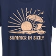 thumbnail image 3 of Instant Message - Summer In Sicily - Women's Short Sleeve Graphic T-Shirt, 3 of 6