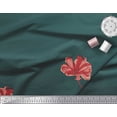 thumbnail image 2 of Soimoi Cotton Poplin Fabric Artistic Flower Print Sewing Fabric Yard 56 Inch Wide, 2 of 3