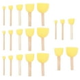 thumbnail image 2 of Painting Sponge, Yellow 20pcs Sponge Brush Set  For Watercolor Arts And Crafts For DIY Painting For Kids, 2 of 8