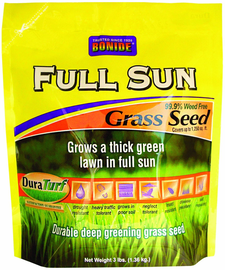 Bonide Bonide 60201 Full Sun Grass Seed, 3 Lb