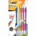 thumbnail image 4 of BIC Velocity Original Mechanical Pencils, 0.7 mm, #2 Lead Pencils, Assorted Barrel Colors, Pack of 5, 4 of 7