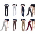 thumbnail image 4 of Minnieouse Calcetines de moda para mujer, calcetines altos de algodón por encima de la rodilla hasta el muslo tejidos informales, calcetines Medias caqui, 4 of 6