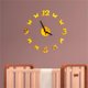 thumbnail image 1 of DIY reloj de pared 3D espejo superficie pegatina hogar Oficina decoración reloj Wmkox8yii HKAHFKAH1368, 1 of 1
