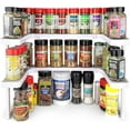thumbnail image 4 of Spicy Shelf Deluxe & Under Sink Organizer Combo Pack - Expandable Spice Rack and Stackable Cabinet & Pantry Organizer (1 Set of 2 shelves) - As seen on TV Deluxe (Spice Rack & Under Sink Organizer), 4 of 8